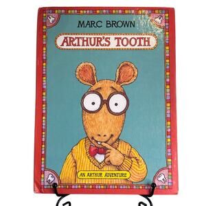 Vintage 1985 Arthur's Tooth Book by Marc Brown, Hardcover